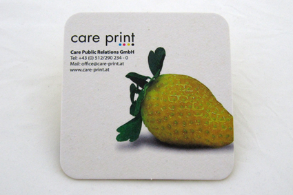 Strawberry Bierdeckel