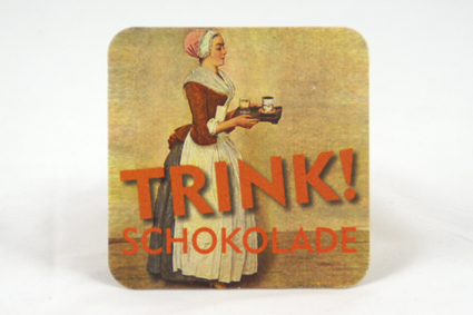 Schokolade Bierdeckel