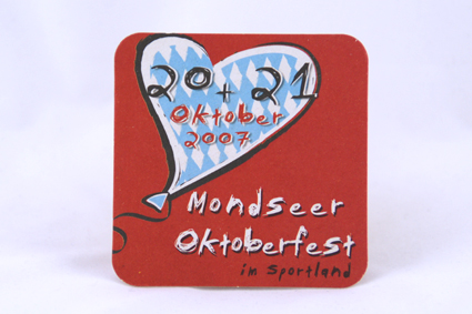 Flirt Oktoberfestbierdeckel