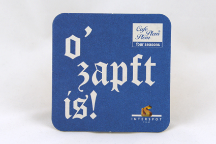 O zapft is Bierdeckel